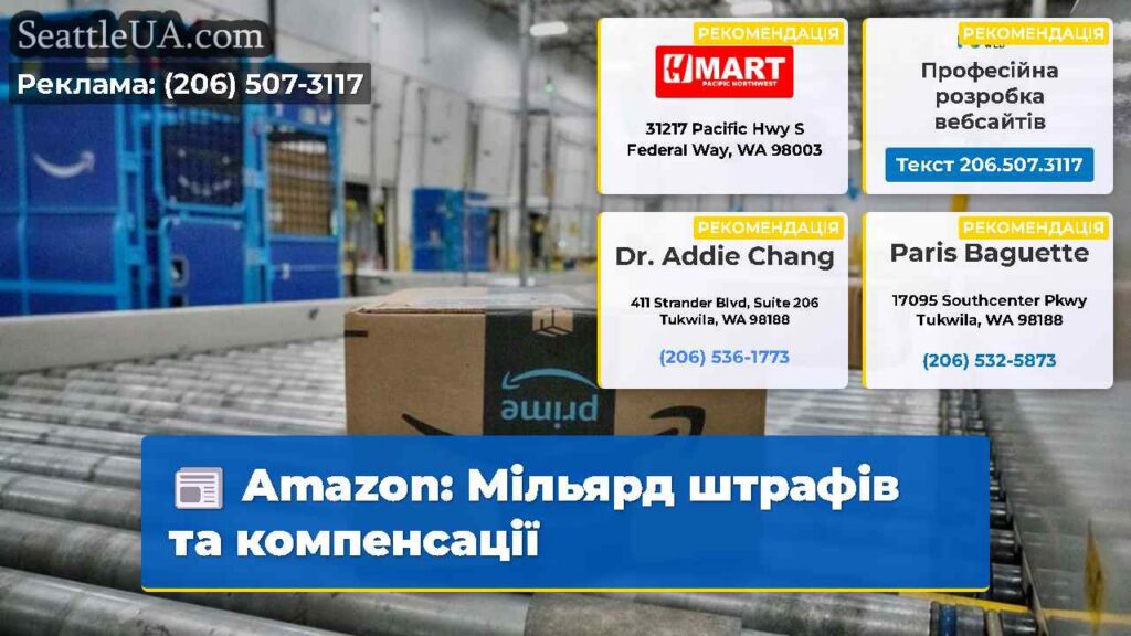 Amazon: Мільярд штрафів та компенсації