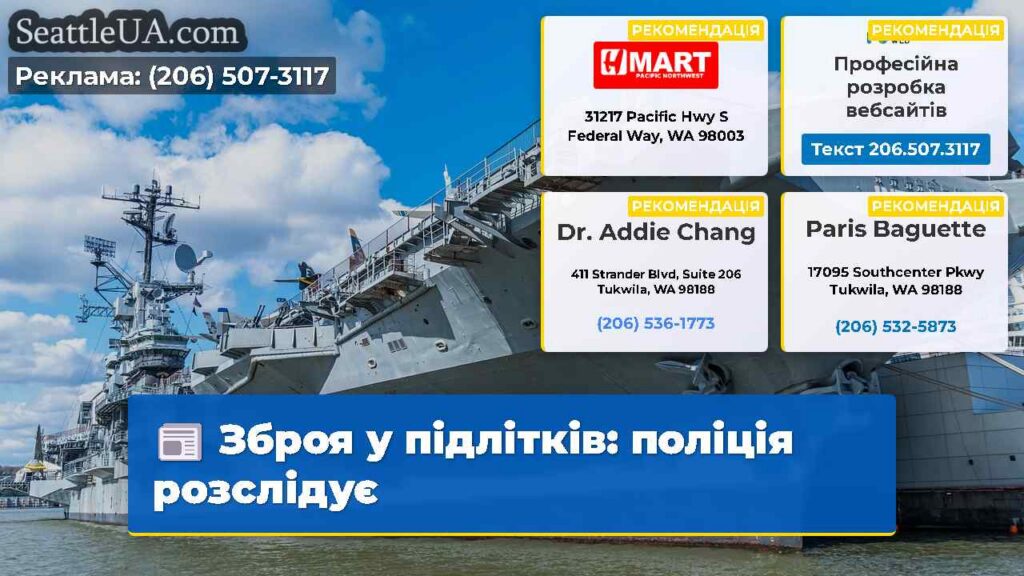 Зброя у підлітків: поліція розслідує