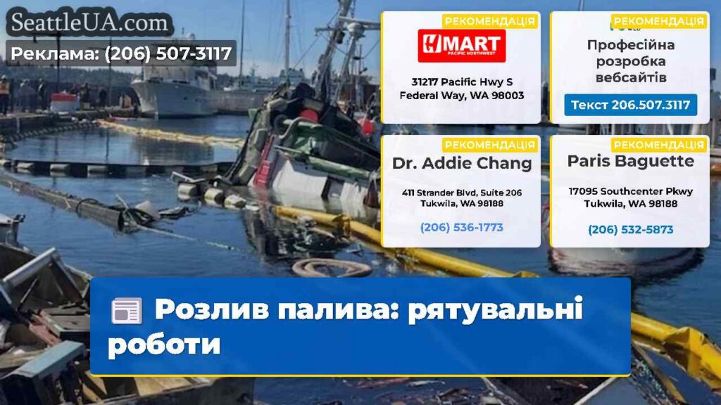 Розлив палива: рятувальні роботи