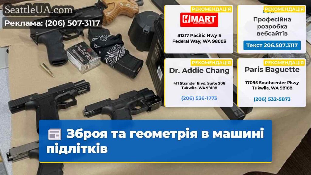 Зброя та геометрія в машині підлітків