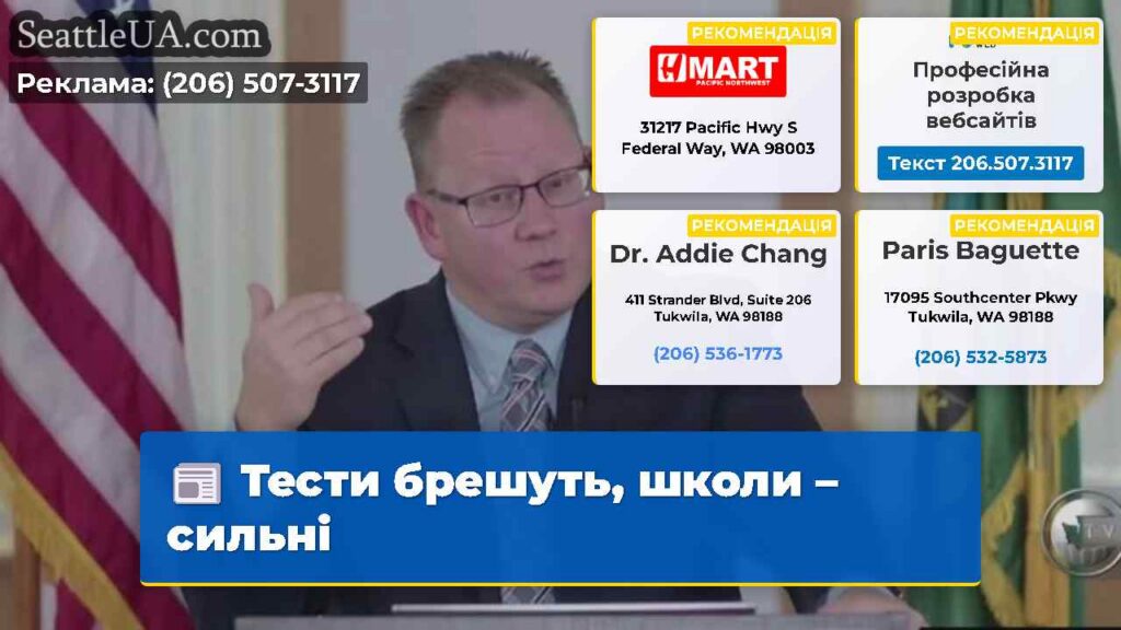 Тести брешуть, школи – сильні
