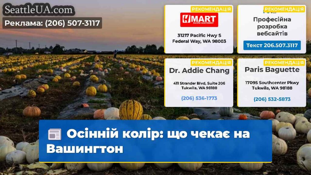 Осінній колір: що чекає на Вашингтон