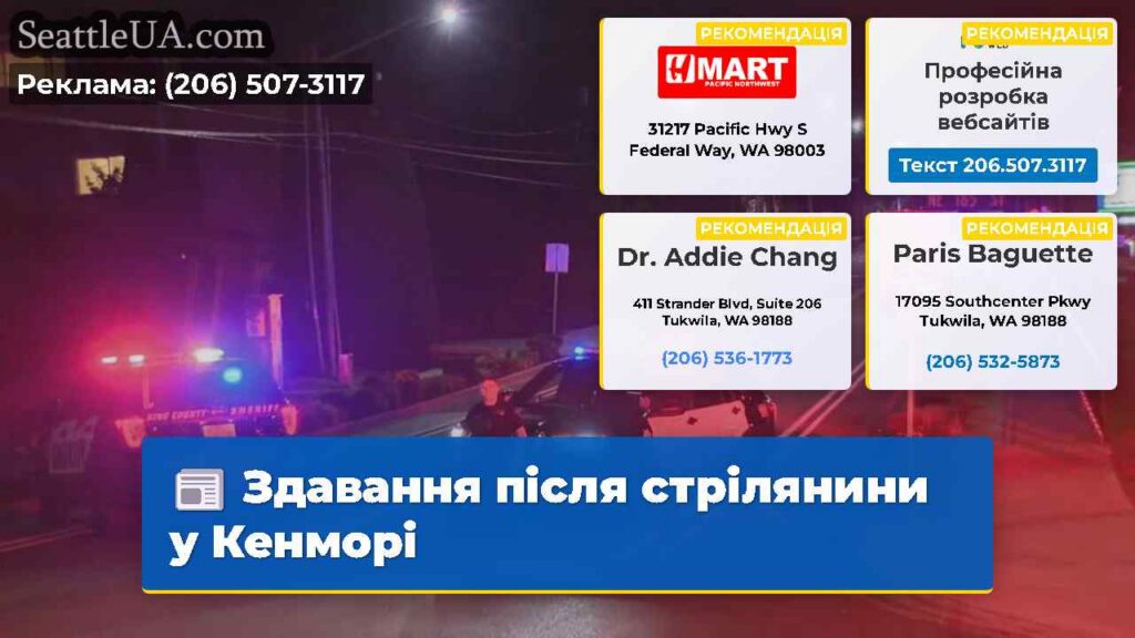 Здавання після стрілянини у Кенморі