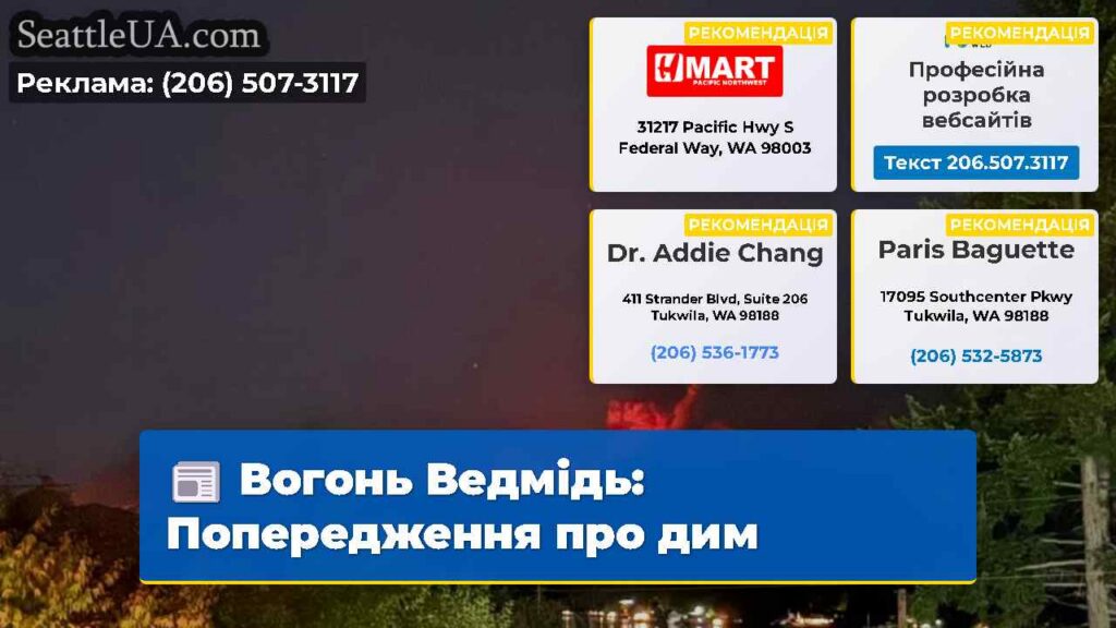Вогонь Ведмідь: Попередження про дим