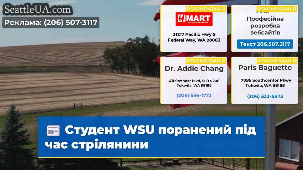 Студент WSU поранений під час стрілянини