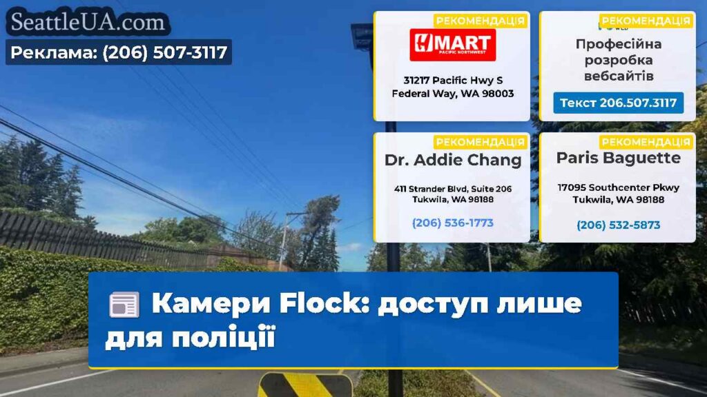 Камери Flock: доступ лише для поліції