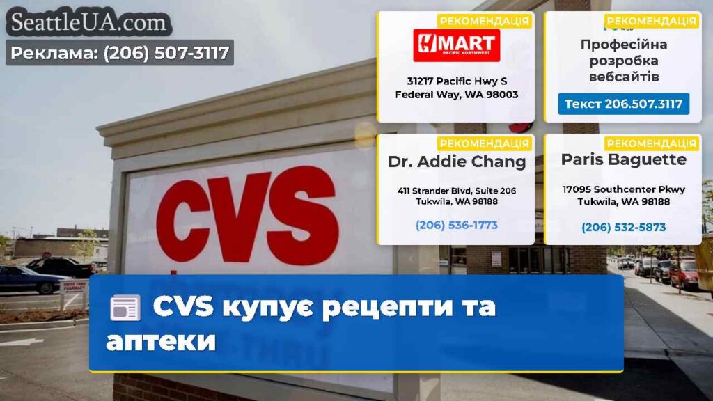 CVS купує рецепти та аптеки