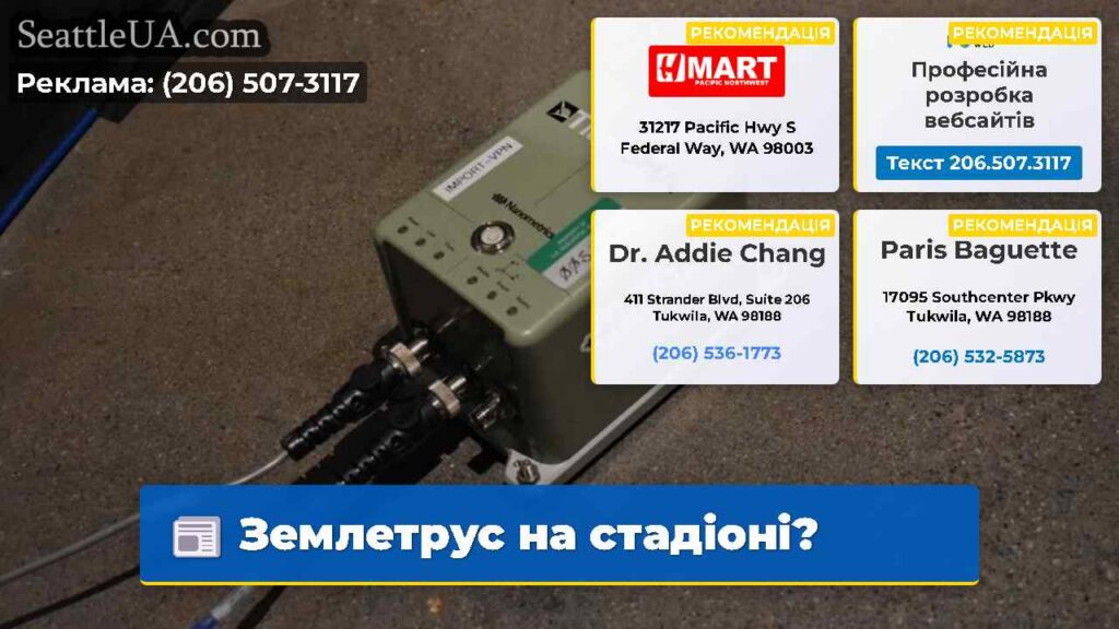 Землетрус на стадіоні?