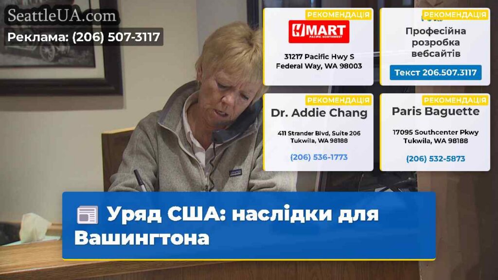 Уряд США: наслідки для Вашингтона