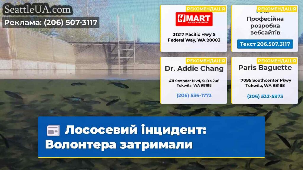 Лососевий інцидент: Волонтера затримали