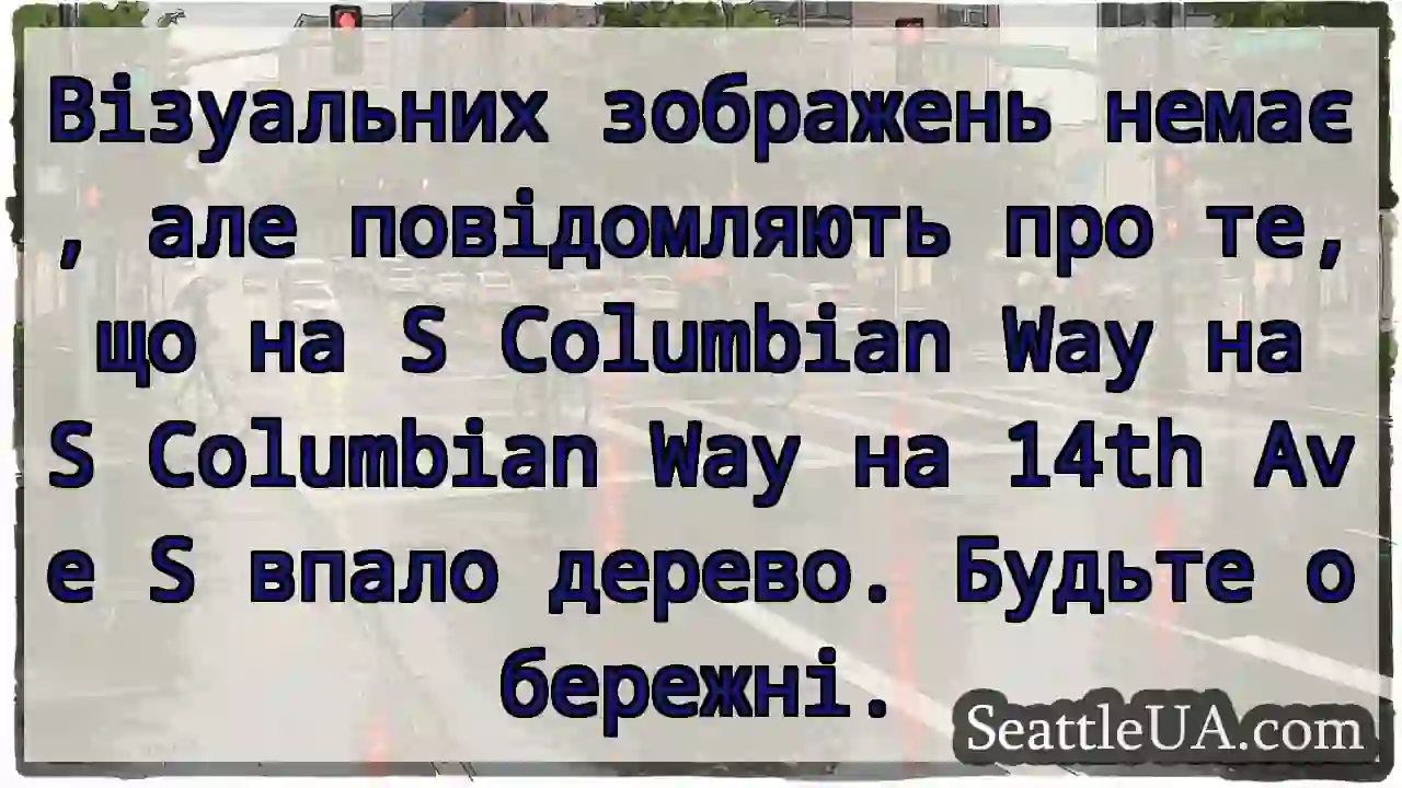 Візуальних зображень немає, але повідомляють про