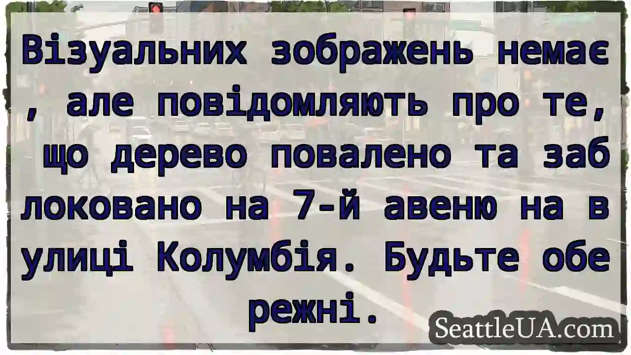 Візуальних зображень немає, але повідомляють про
