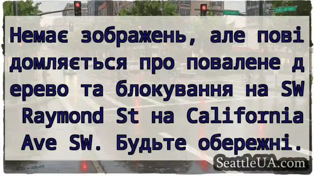 Немає зображень, але повідомляється про повалене