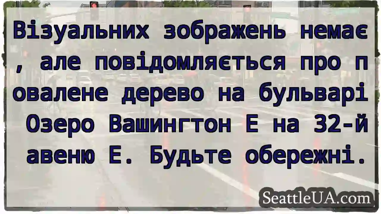 Візуальних зображень немає, але повідомляється