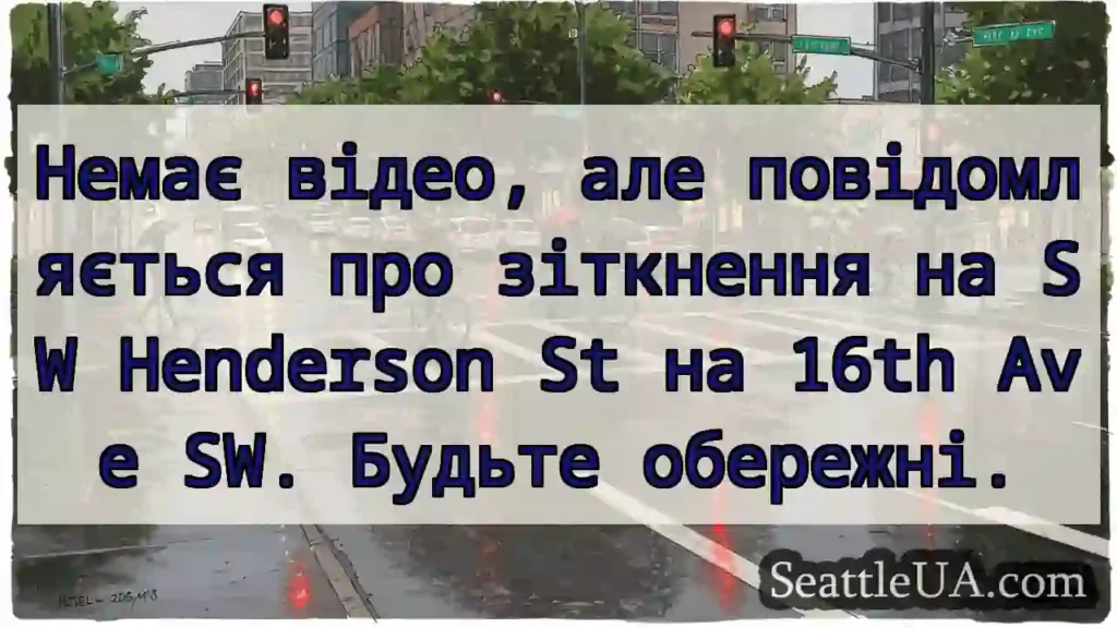 Немає відео, але повідомляється про зіткнення на