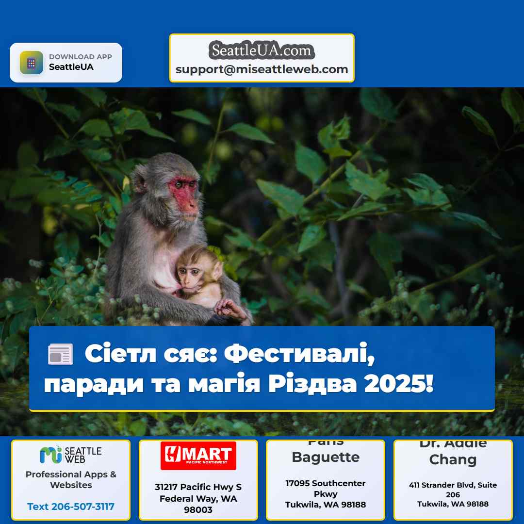 Сіетл сяє: Фестивалі, паради та магія Різдва 2025!