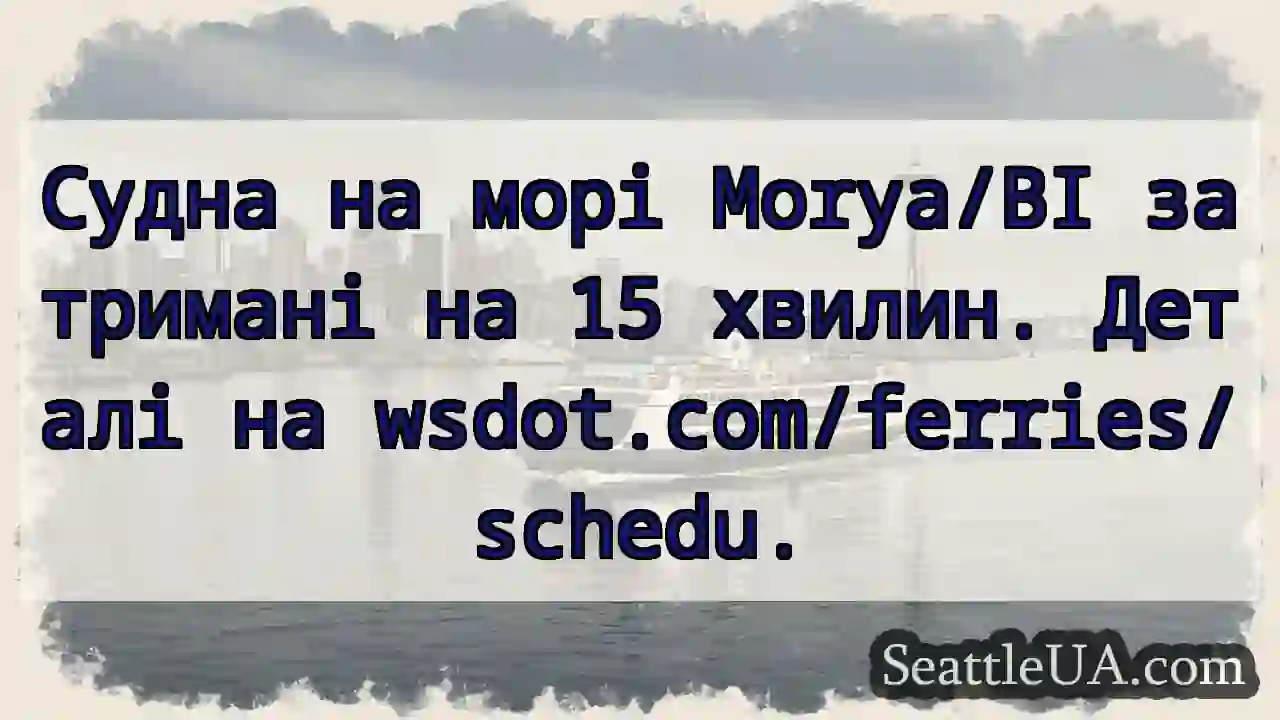 Мorya/BI: Затримка 15 хв!