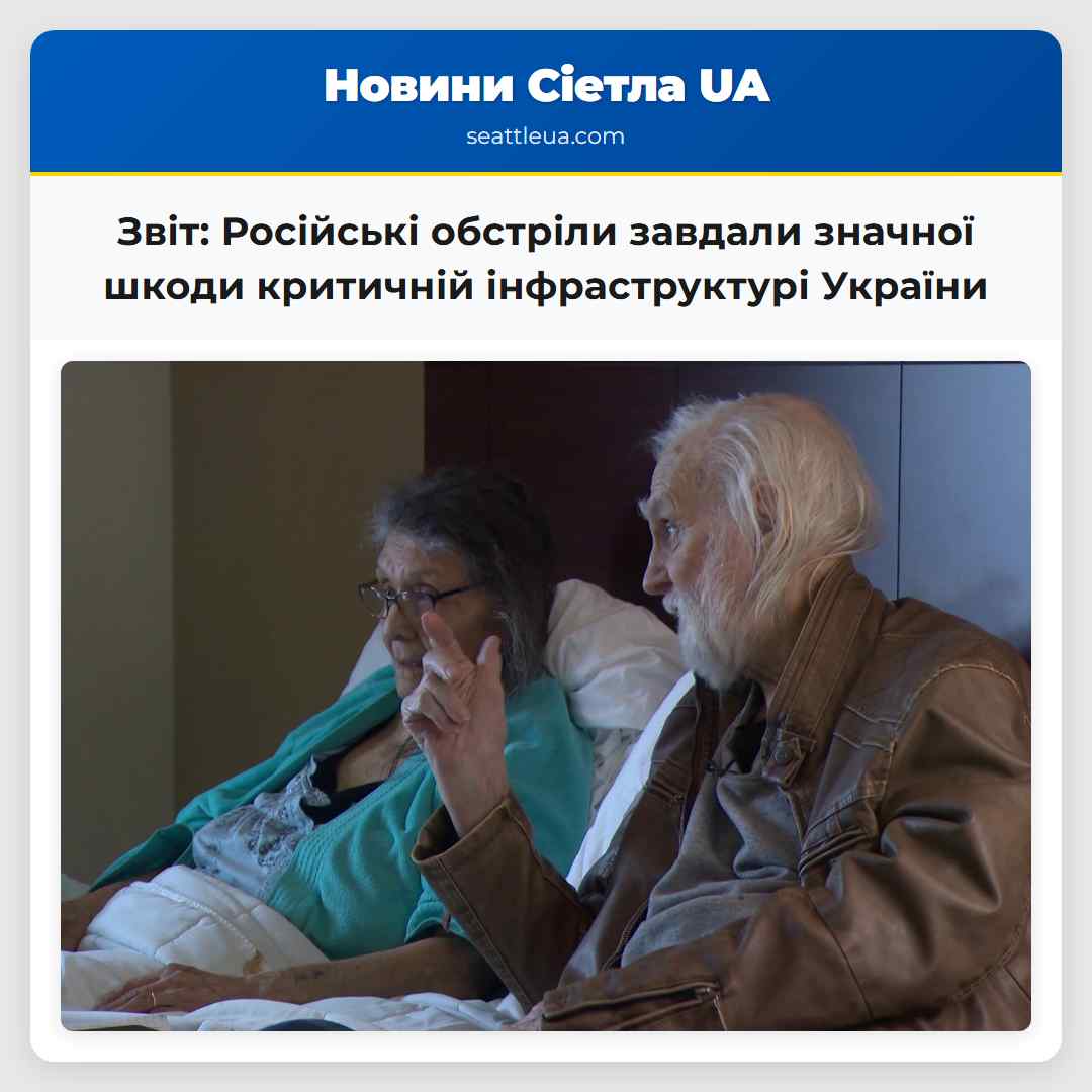Звіт: Російські обстріли завдали значної шкоди