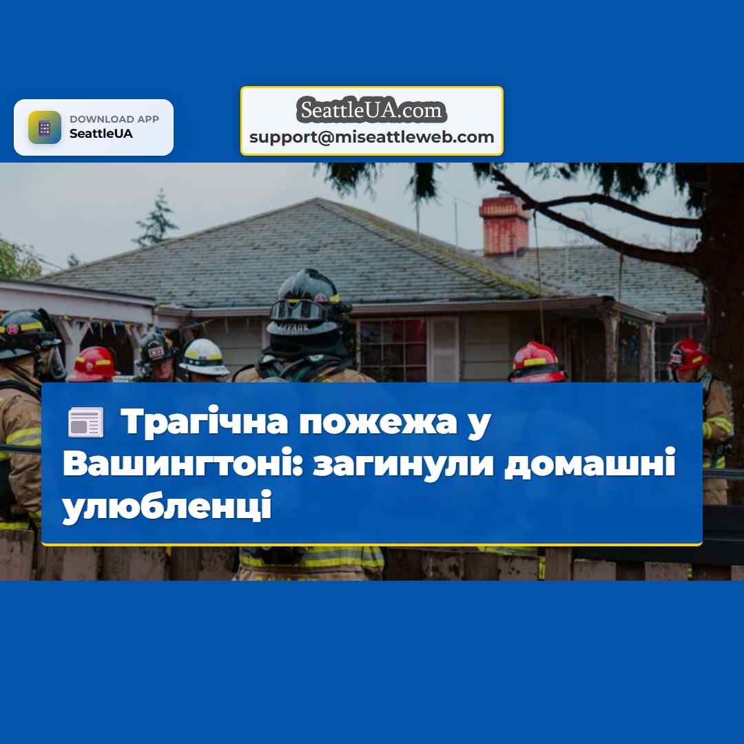 Трагічна пожежа у Вашингтоні: загинули домашні