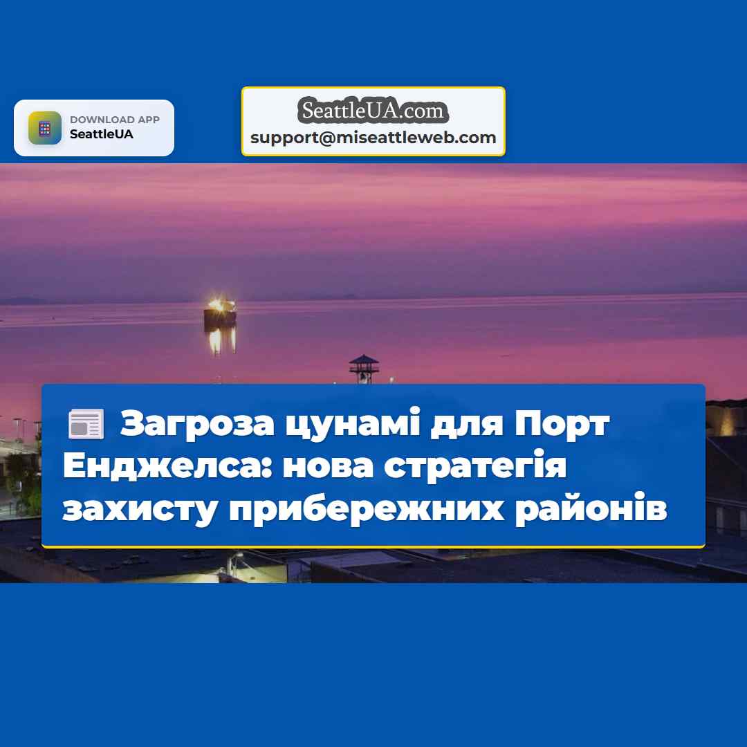 Загроза цунамі для Порт Енджелса: нова стратегія