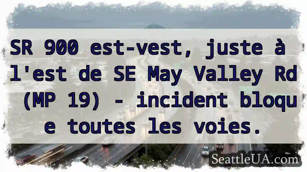 SR 900 est - Blocage total!