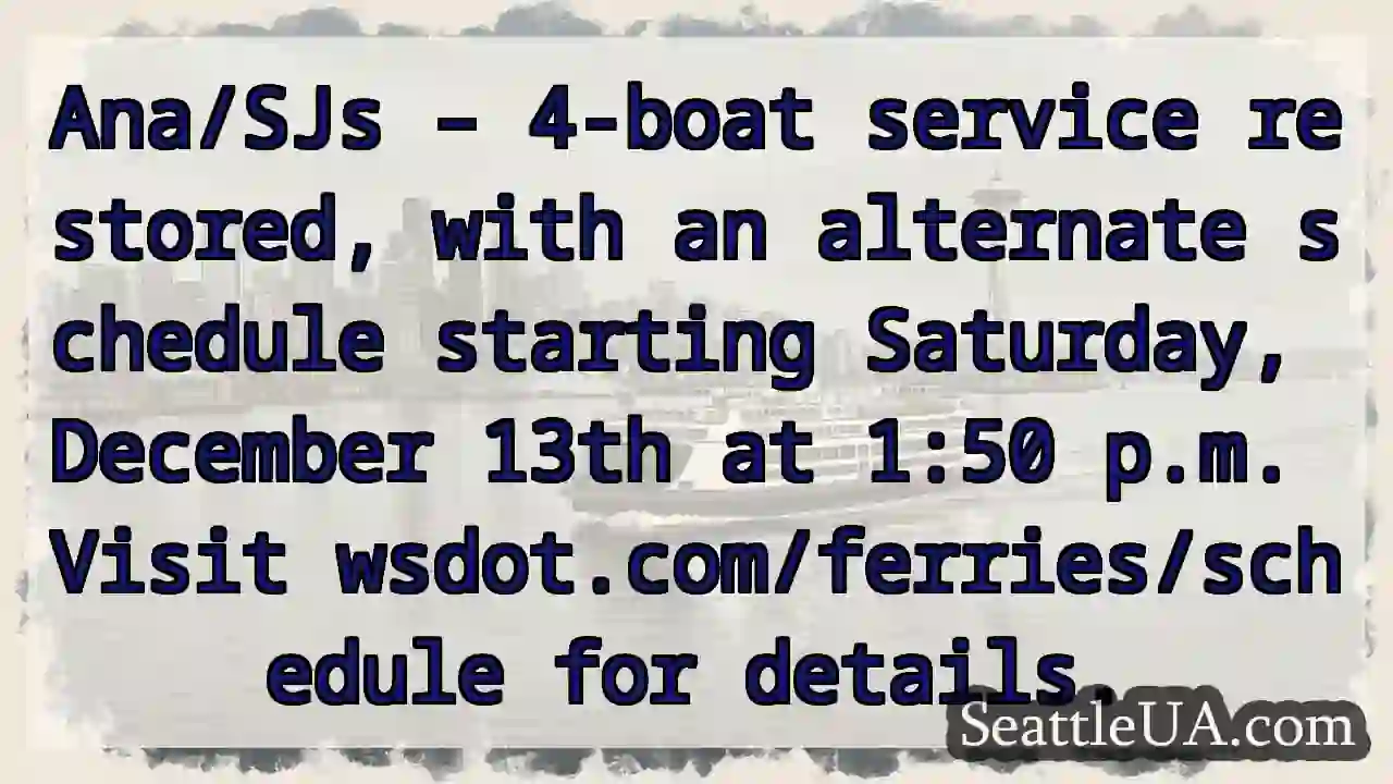 Sj 4-boat: Tjm! Sjt 13-d 1:50pm.