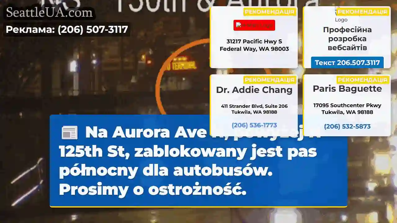 Uwaga! Pas północny zablokowany!