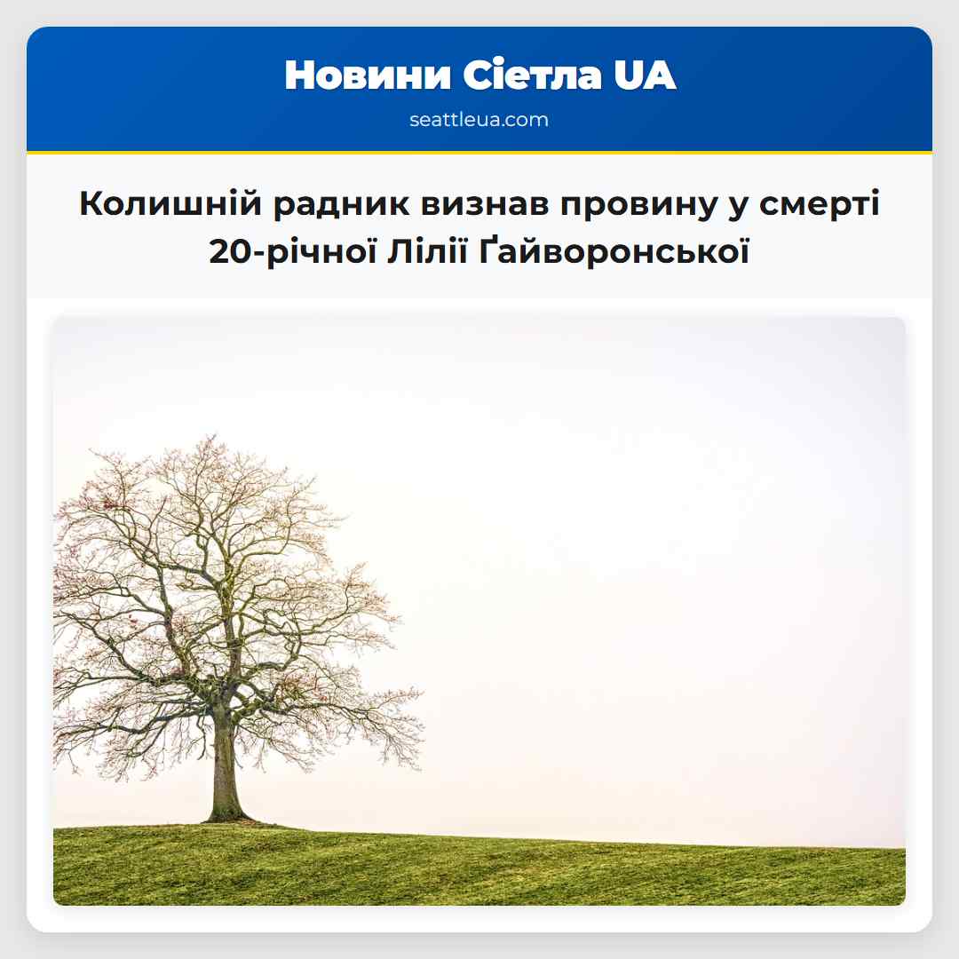 Колишній радник визнав провину у смерті 20-річної