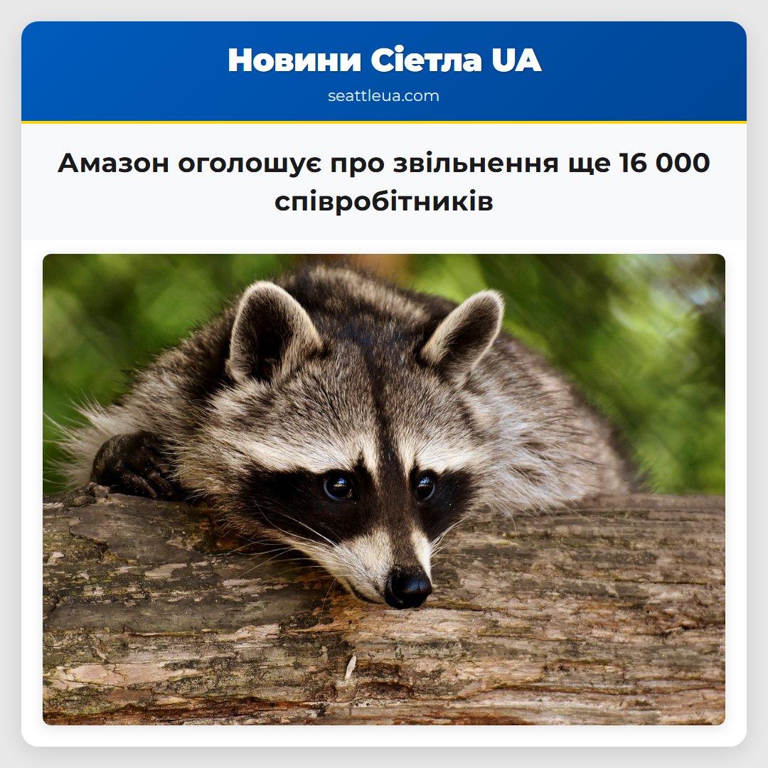 Амазон оголошує про звільнення ще 16 000