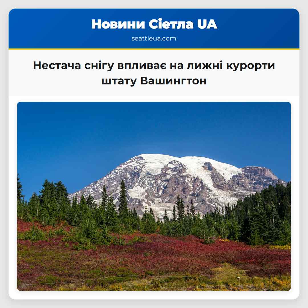 Нестача снігу впливає на лижні курорти штату