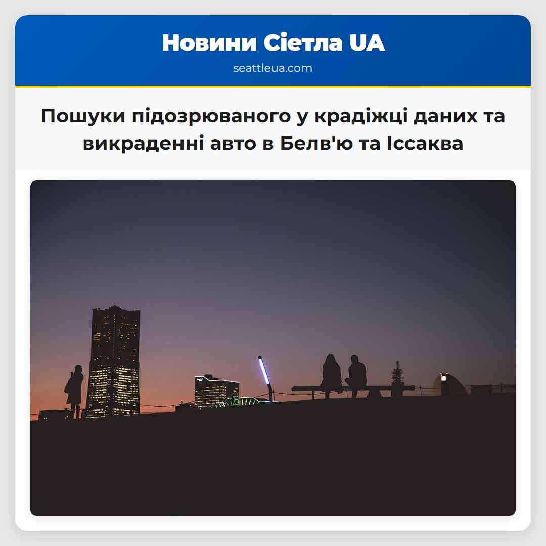 Пошуки підозрюваного у крадіжці даних та