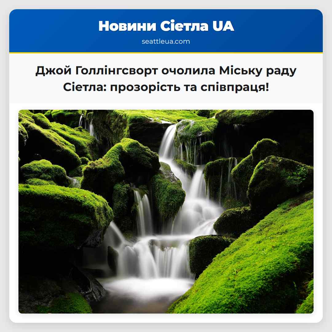 Джой Голлінгсворт очолила Міську раду Сіетла: