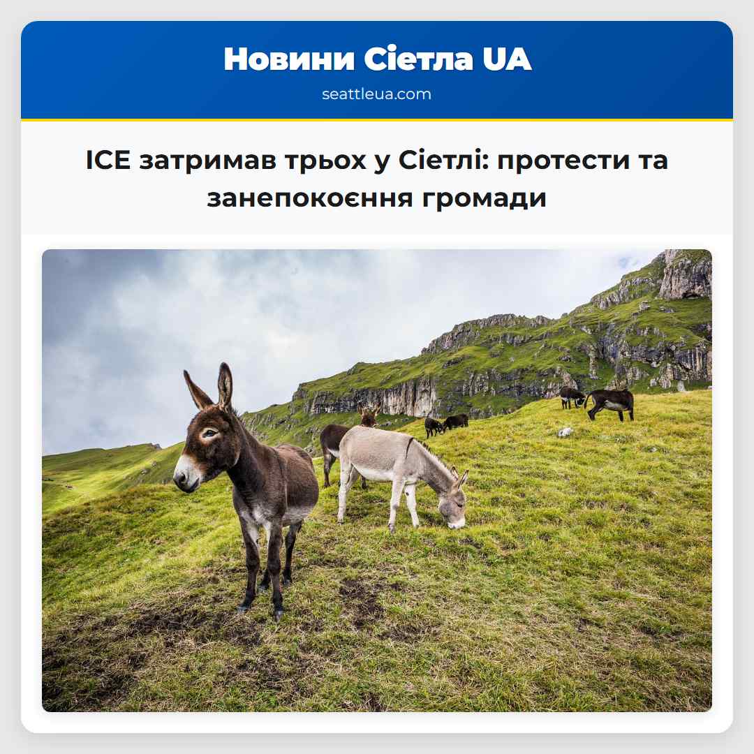 ICE затримав трьох у Сіетлі: протести та