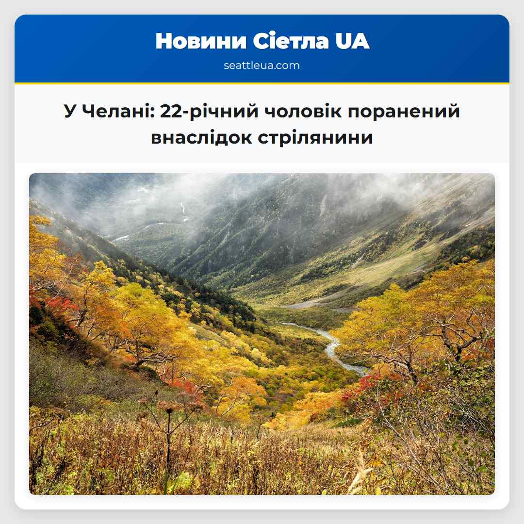 У Челані: 22-річний чоловік поранений внаслідок