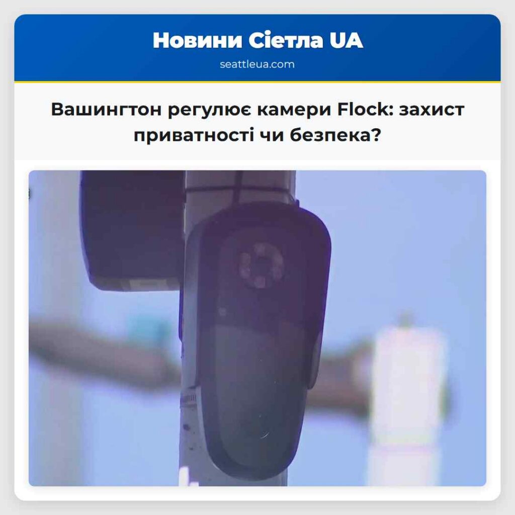 Вашингтон регулює камери Flock: захист