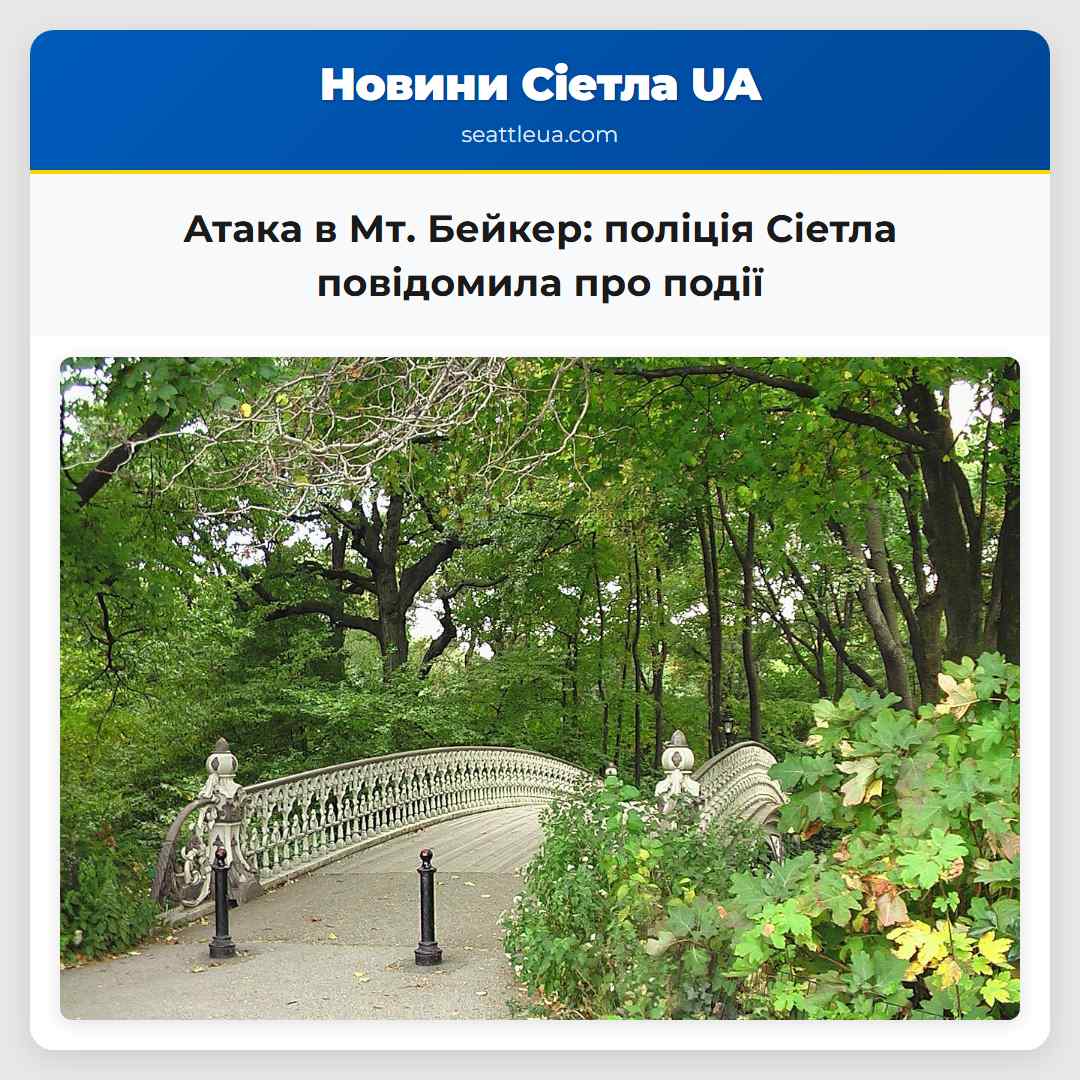 Атака в Мт. Бейкер: поліція Сіетла повідомила про