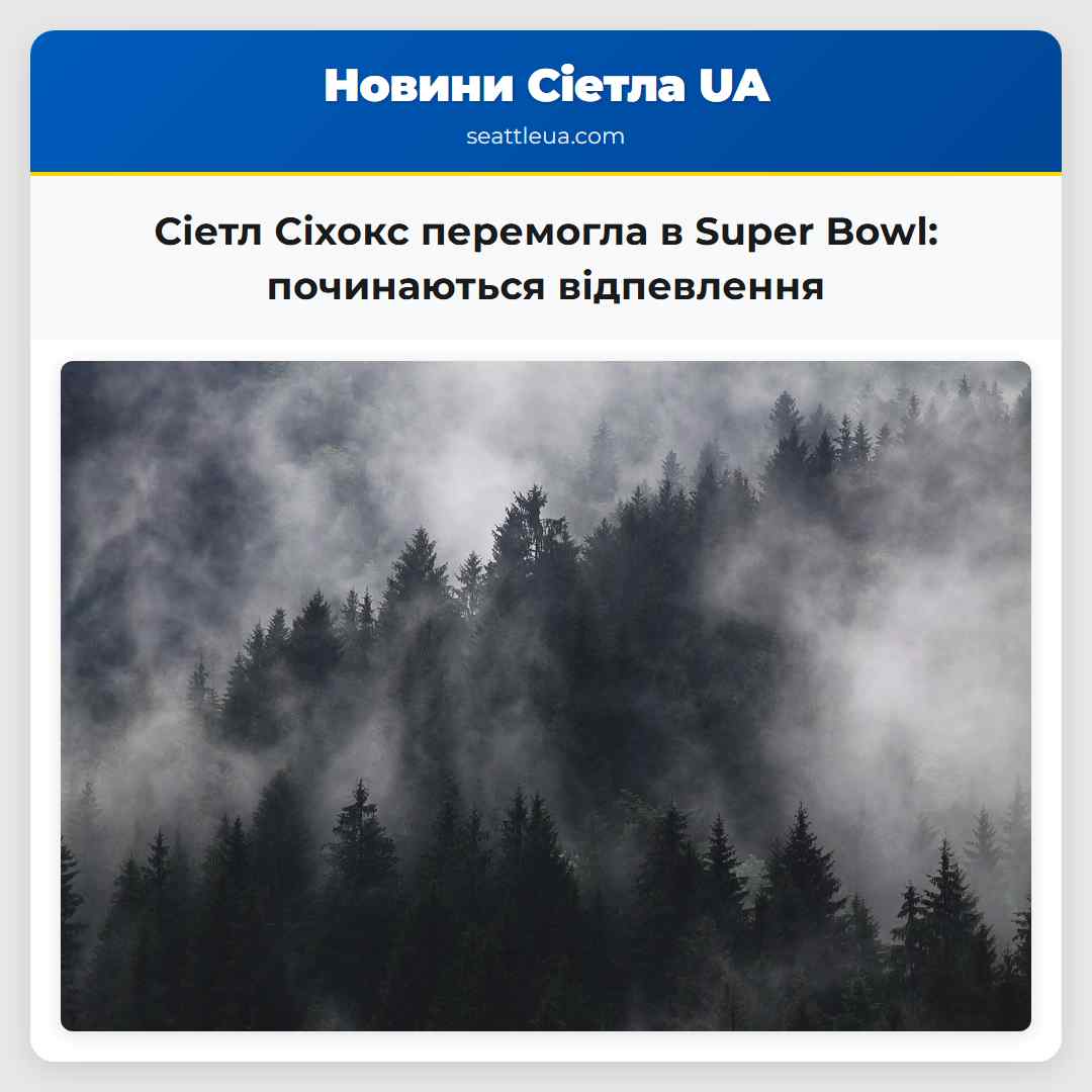 Сіетл Сіхокс перемогла в Super Bowl: починаються