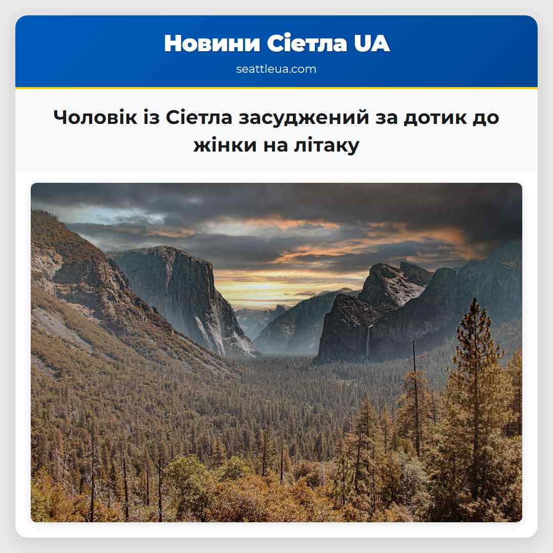 Чоловік із Сіетла засуджений за дотик до жінки на