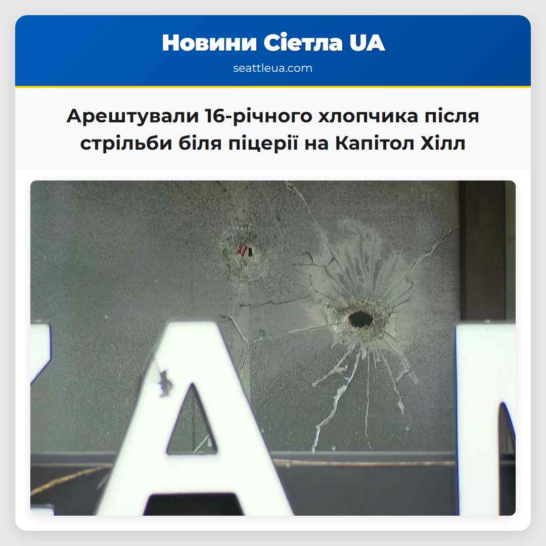 Арештували 16-річного хлопчика після стрільби