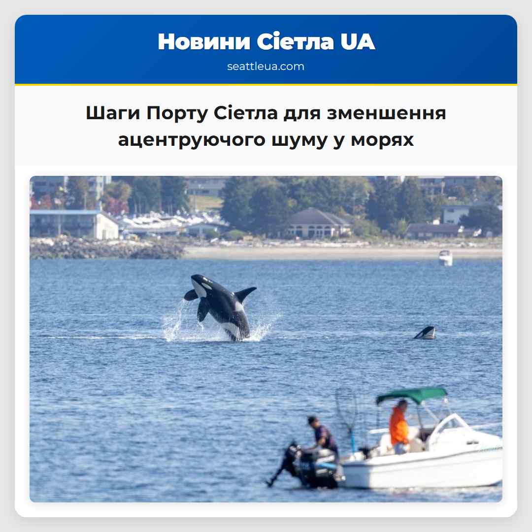 Шаги Порту Сіетла для зменшення ацентруючого шуму