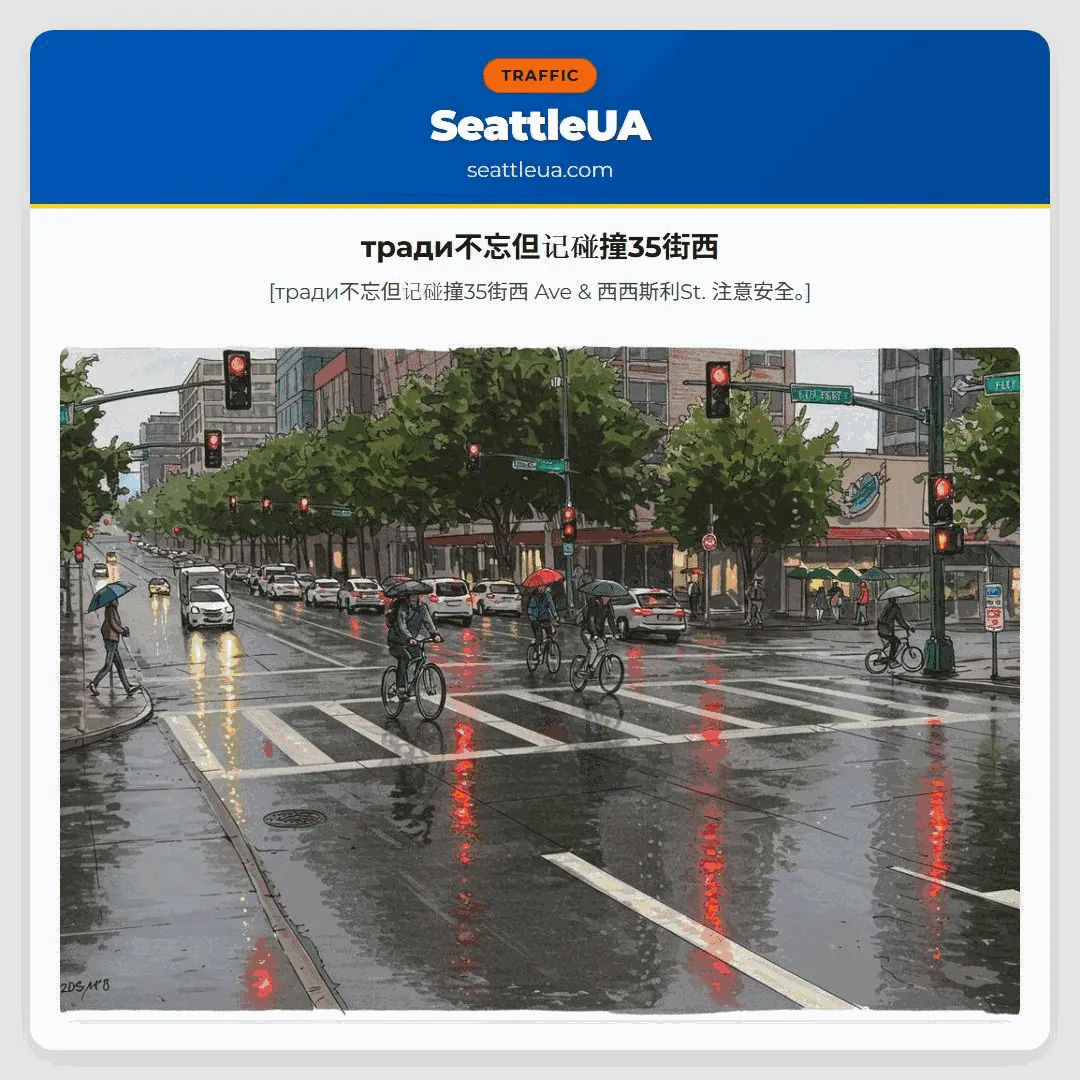 тради不忘但记碰撞35街西