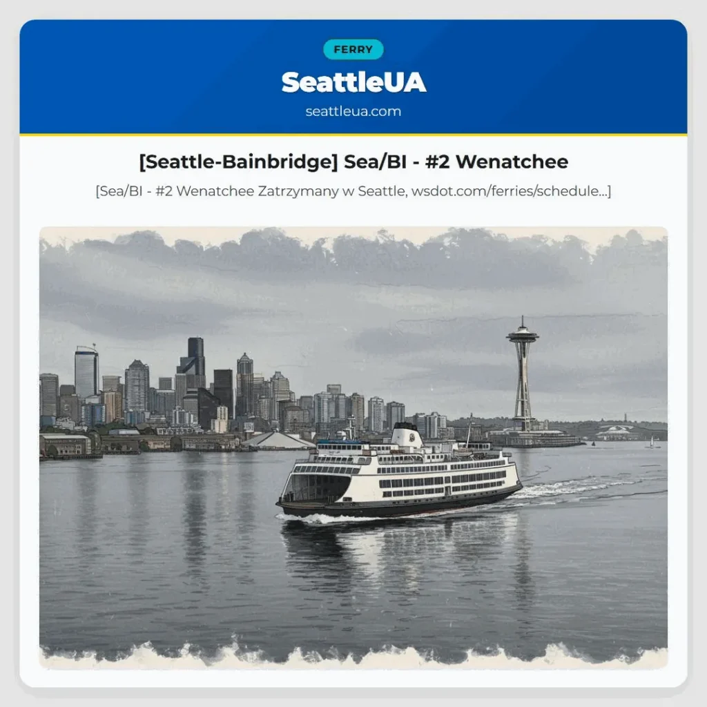[Seattle-Bainbridge] Sea/BI - #2 Wenatchee