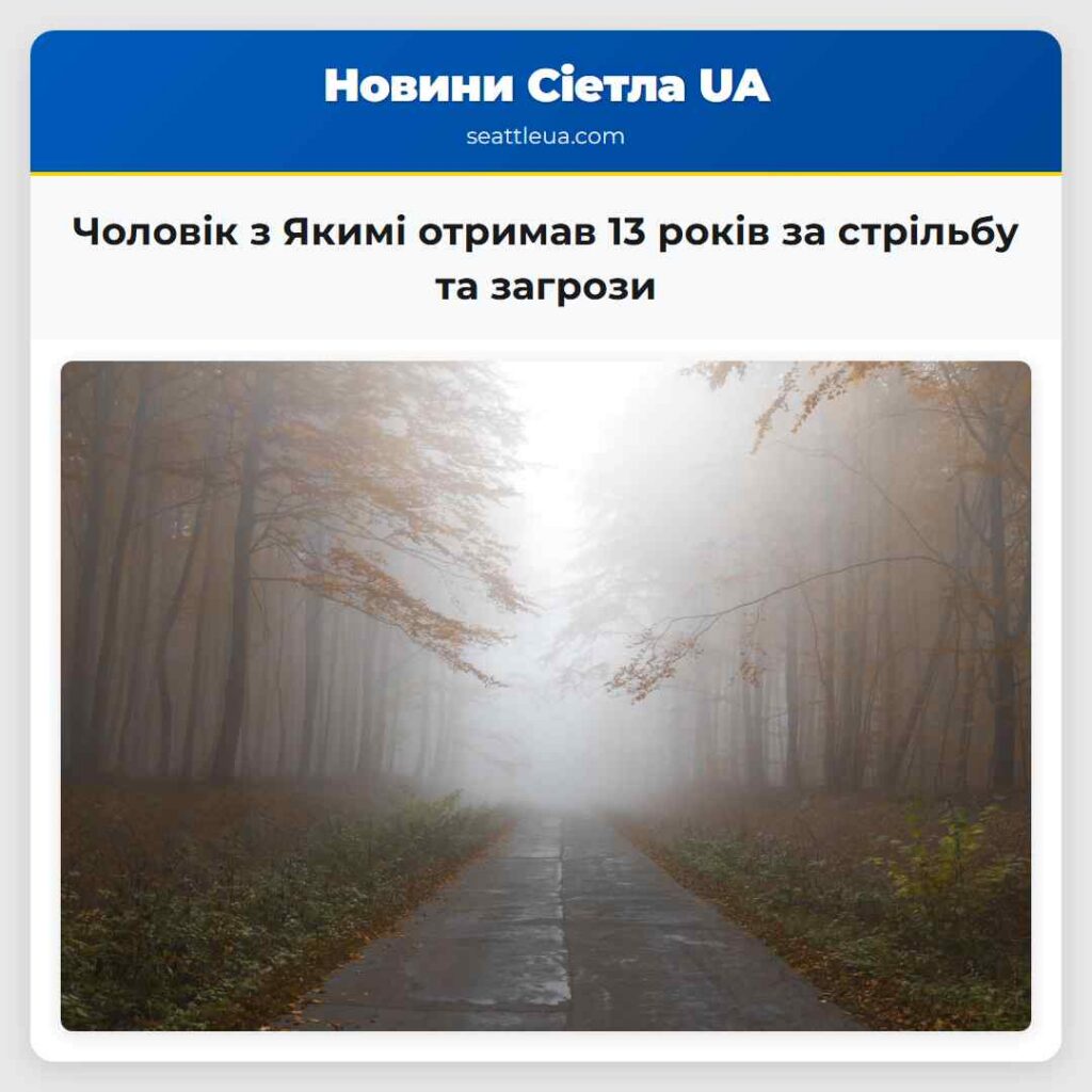 Чоловік з Якимі отримав 13 років за стрільбу та