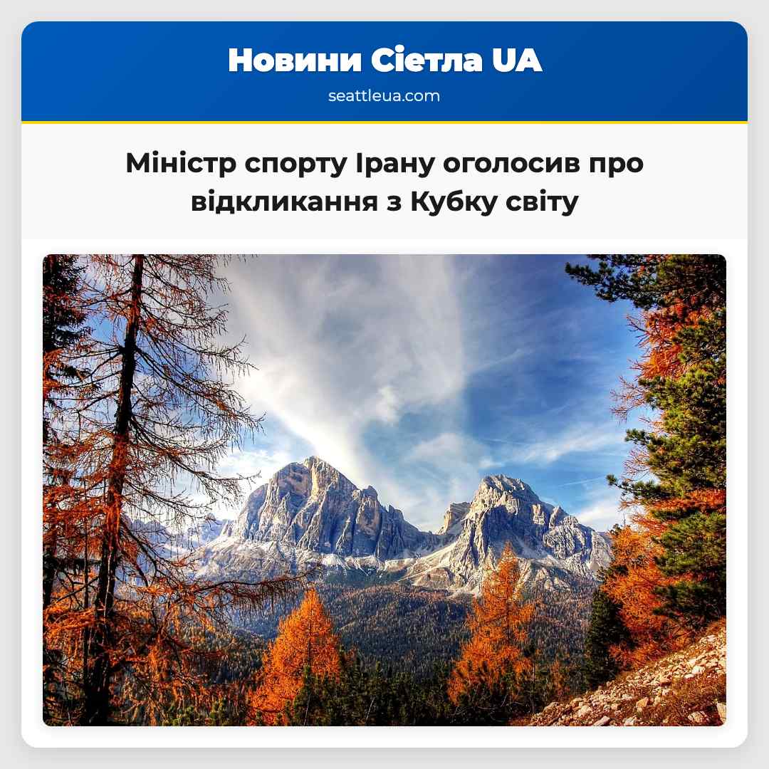 Міністр спорту Ірану оголосив про відкликання з