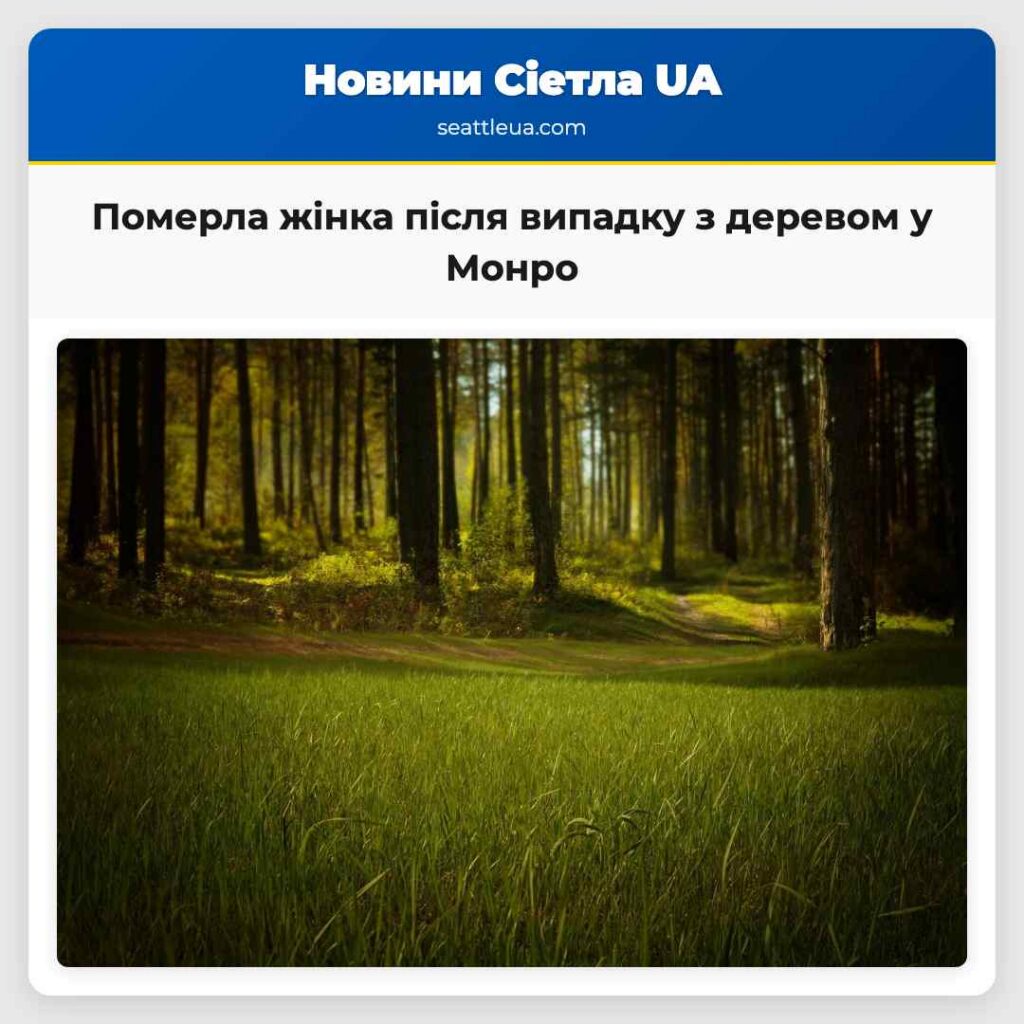 Померла жінка після випадку з деревом у Монро