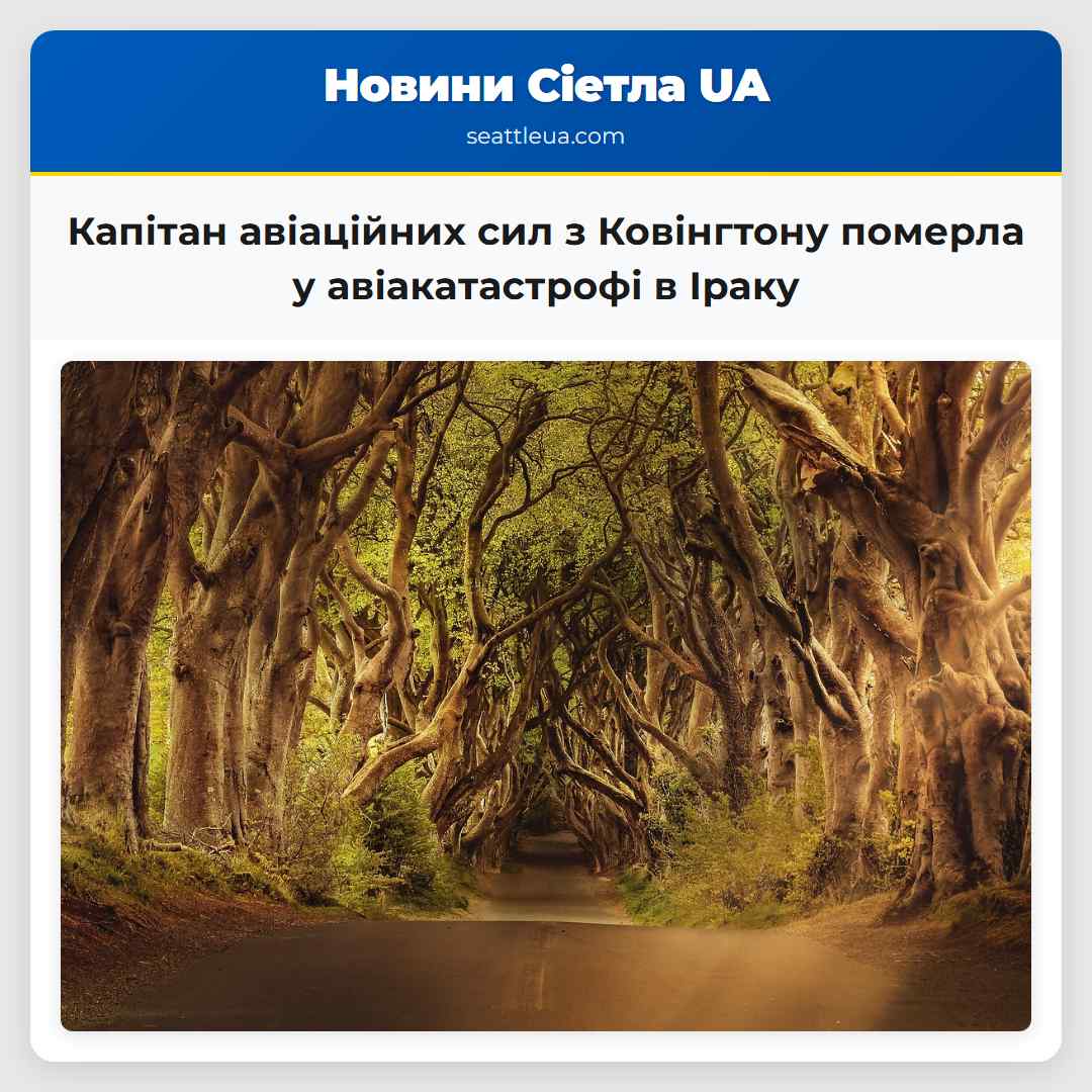 Капітан авіаційних сил з Ковінгтону померла у авіакатастрофі в Іраку