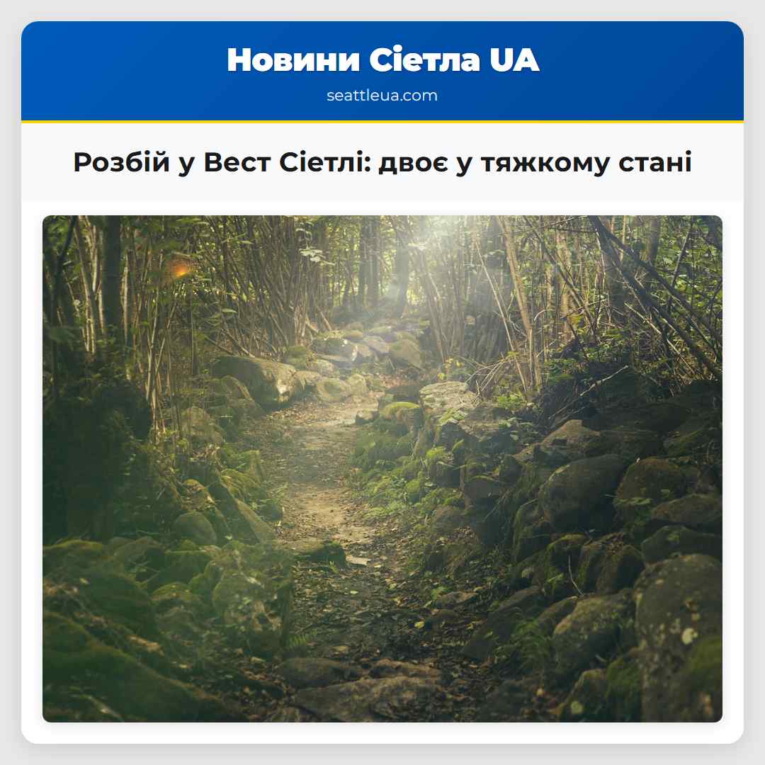 Розбій у Вест Сіетлі: двоє у тяжкому стані