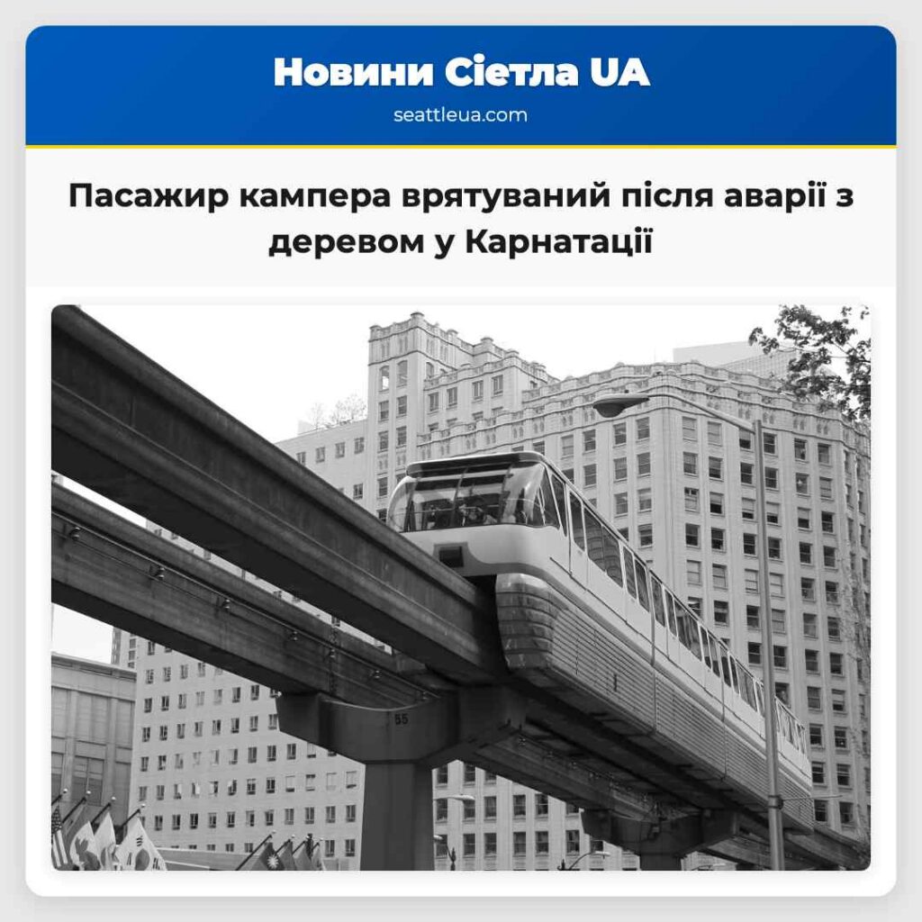 Пасажир кампера врятуваний після аварії з деревом