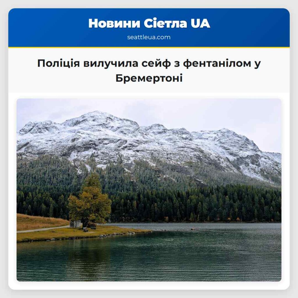 Поліція вилучила сейф з фентанілом у Бремертоні