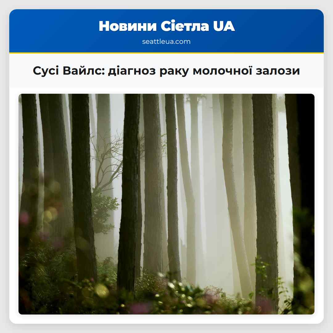 Сусі Вайлс: діагноз раку молочної залози
